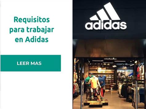 adidas trabaja con nosotros|adidas vacantes.